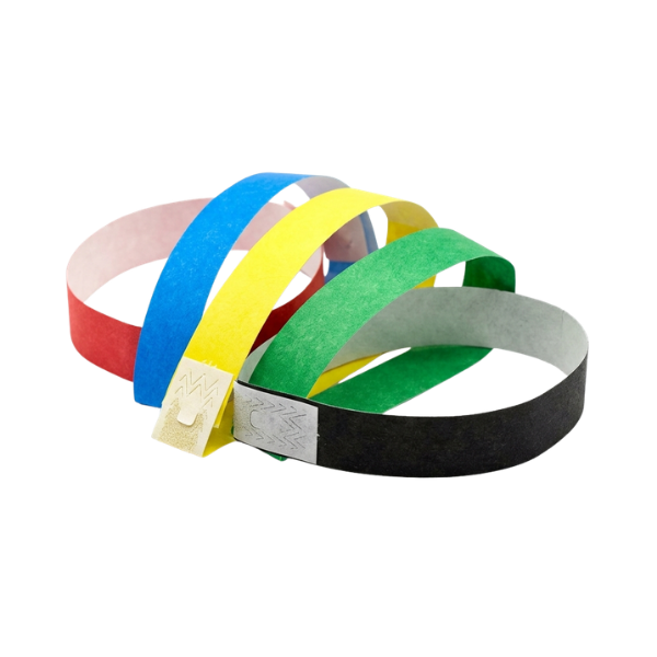 Tyvek Solid 1" Wristbands